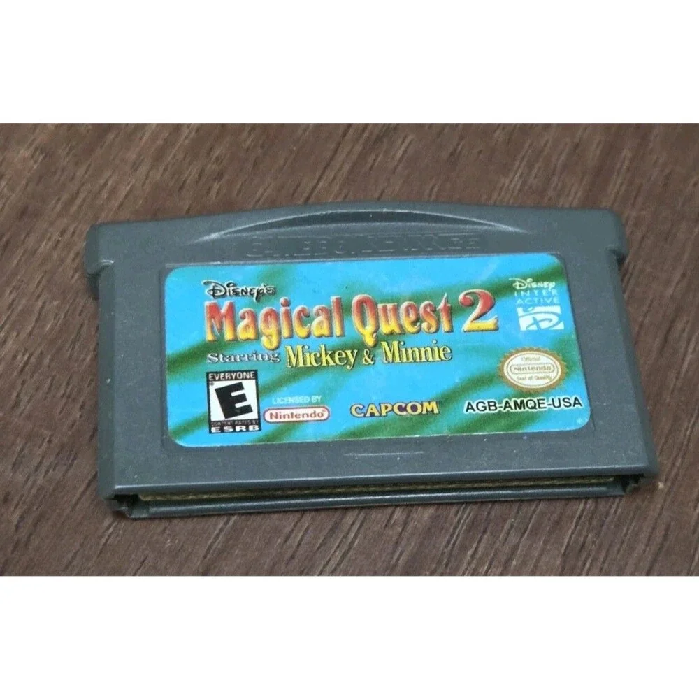 TESTED Disney Magical Quest 2 Starring Mickey & Minnie GAME BOY ADVANCE NIntendo